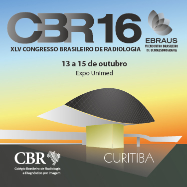  Congresso Brasileiro de Radiologia 2016 – Curitiba